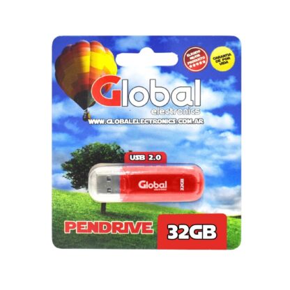 Pendrive Global 32 Gb Usb 2.0