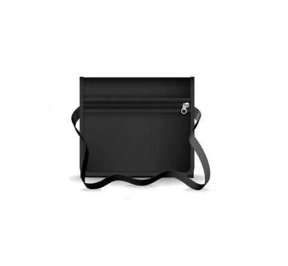 Maletín Para Notebook 14 A 15.6 Neoprene Negro Con Bolsillo