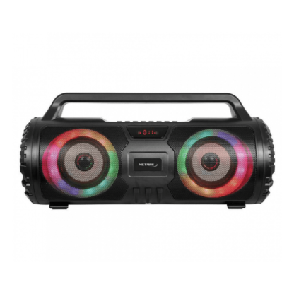 Parlante Bluetooth Inalámbrico Portable Netmak Nm-n57 Luces Led Rgb