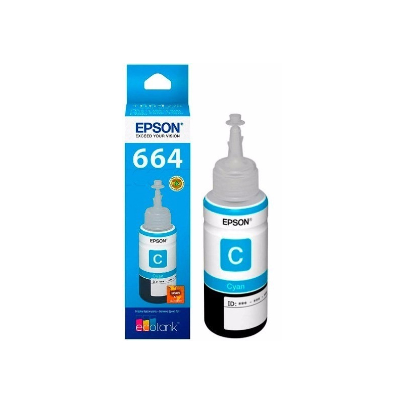 Botella de Tinta Original Epson T664 para L210 350 355 555 200 800