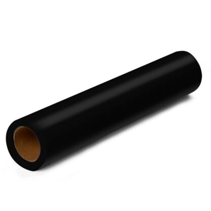 Vinilo autoadhesivo para corte Negro de 0.61 mt de ancho Matte X 1 Metro Lineal - 100 Micrones PVC con 120grs release paper base blanca - Global Electronics