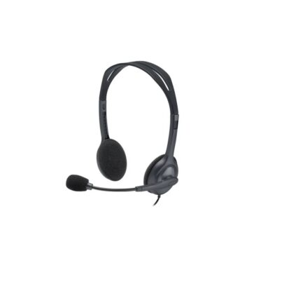 Auricular con Microfono Logitech H111 Negro 1 Jack